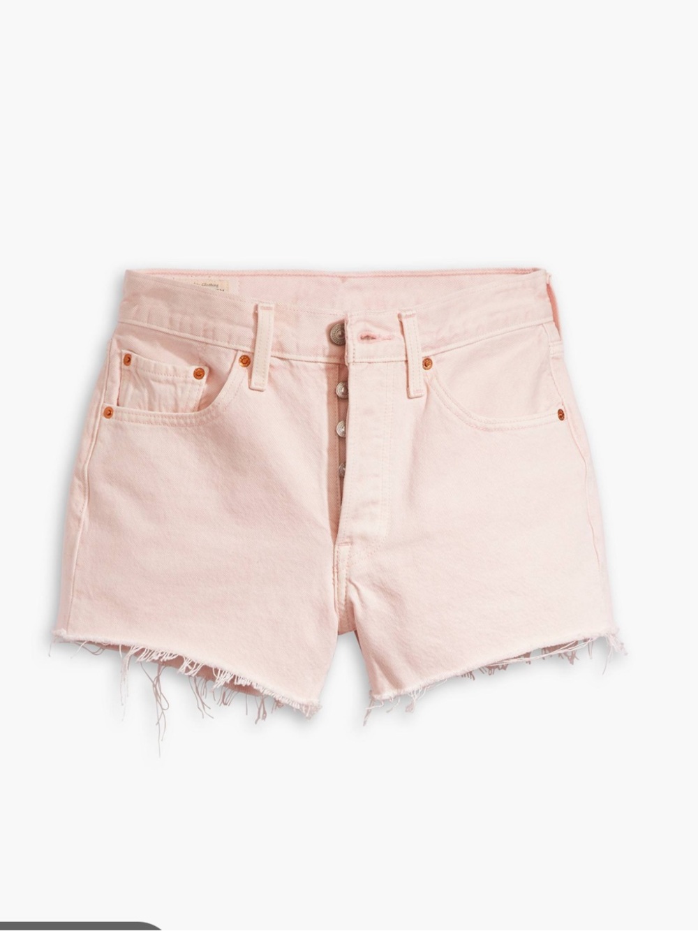Levi’s Shorts - 501® ORIGINAL FIT HIGH RISE WOMEN'S SHORTS light pink